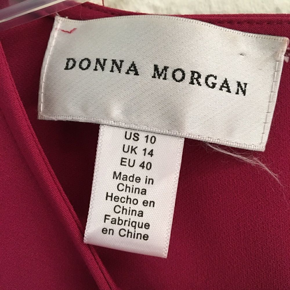 Donna Morgan Kalyn sleeveless sheath dress 10 - Picture 6 of 7
